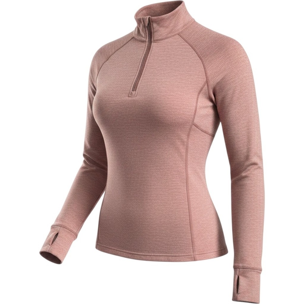 $35‎ LUCY womens active long sleeve zip lightweight jacket top S coral pink GUC